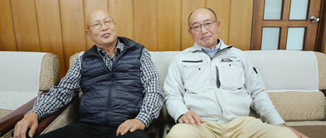 栄和会理事長 (有)田辺材木店 代表取締役 田辺 修一 柳田 昌