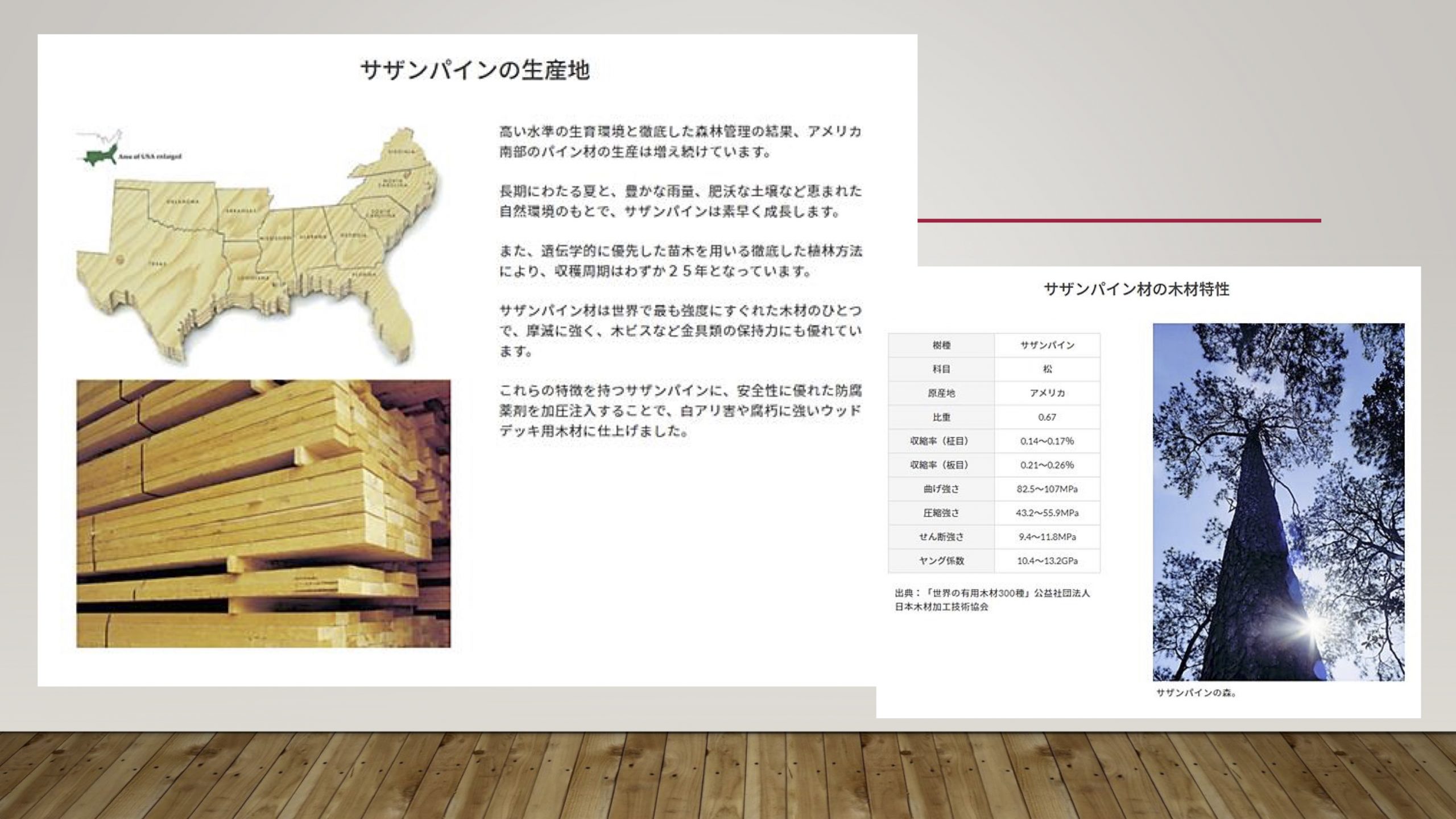 相互吹上市場情報 白アリ害や腐朽に強いウッドデッキ用木材として利用できる サザンパイン材 取り扱い開始 東京木材相互市場 相互吹上市場情報 白アリ害や腐朽に強いウッドデッキ用木材として利用できる サザンパイン材 取り扱い開始 東京木材相互市場